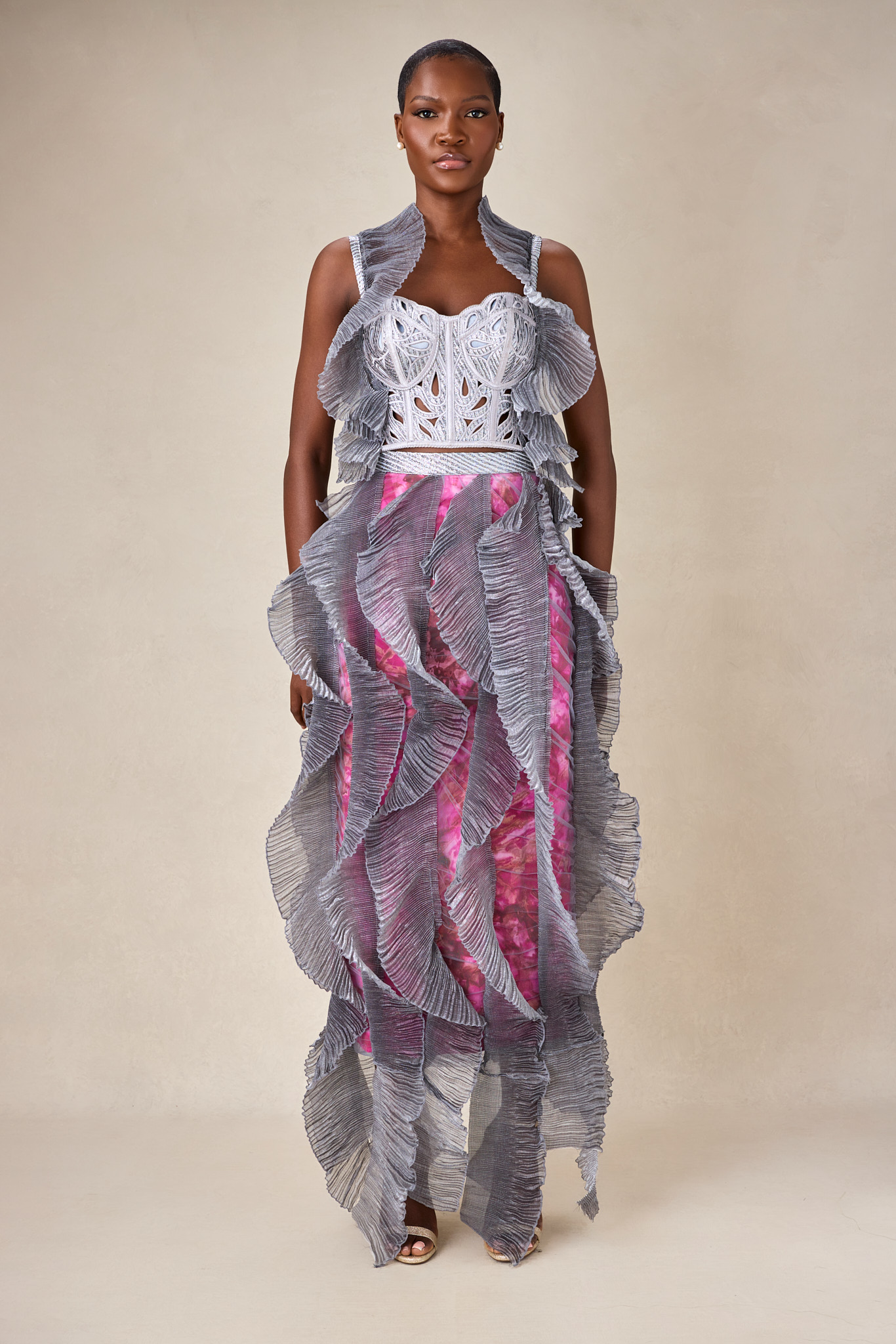 Geena blouse, Celine skirt