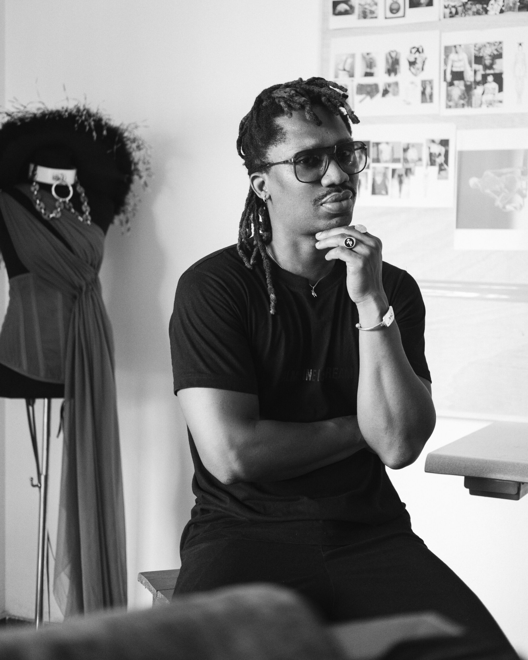 Kusi Kubi on PALMWINE IceCREAM SS26, Craft, and His Mother’s Wardrobe Kusi Kubi by photographer FIIFI ABBAN iii scaled