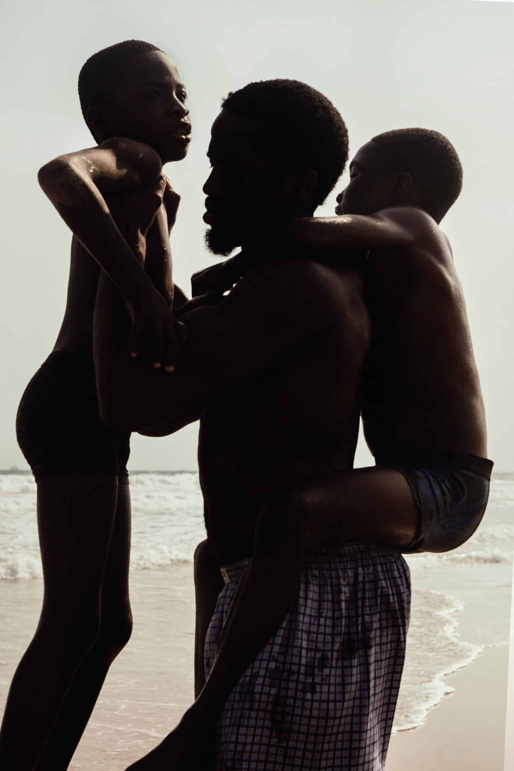 An evocative scene from Akinola Davies Jr.’s My Father’s Shadow, illustrating the unique texture and color of shooting on 16mm film in Lagos.