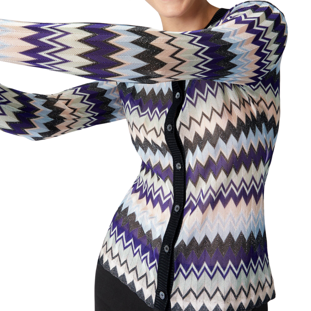 If This. Then That: Cardigans — Missoni → MaXhosa Africa MISSONI ZIG ZAG CARDIGAN 2