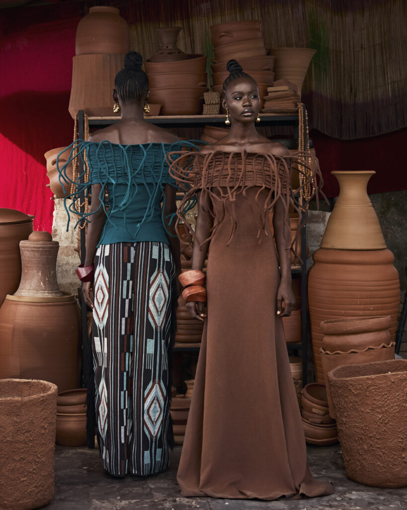 Hertunba's 'Akaoru' Collection Is a Lesson in What Craftsmanship Actually Costs 2 Handcrafted carved wooden bags and one-of-a-kind bangles made from reclaimed mahogany and ebony by Nigerian artisans for Hertunba.