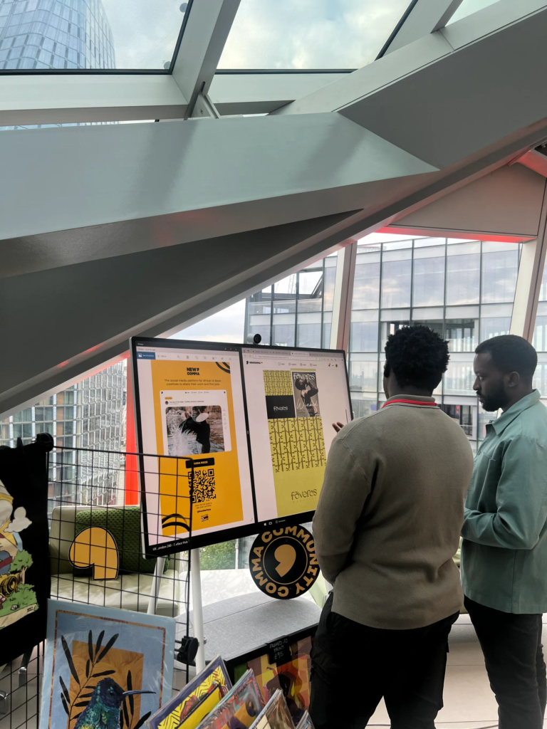 The Machine Can See You. It Still Can't Pay You. 3 NewComma at London Tech Week x Africa in June 2024, photographed by HYPHN Agency. African and diaspora creators convene around discovery, opportunity, and the creator stack.