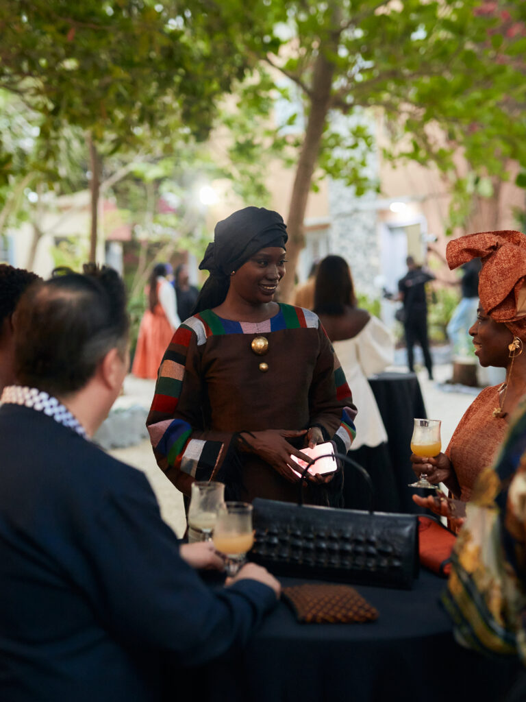 The Guzangs Experience launch event at Keur Mamie Charlotte in Dakar, marking the start of the Road to Dakar Fashion Week 2026 — photographed by Alexander Gandaho