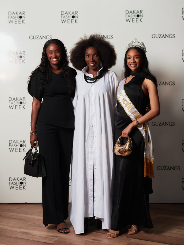 Guest at the Guzangs Experience launch event for Dakar Fashion Week’s 25th edition in Dakar — photographed by Alexander Gandaho