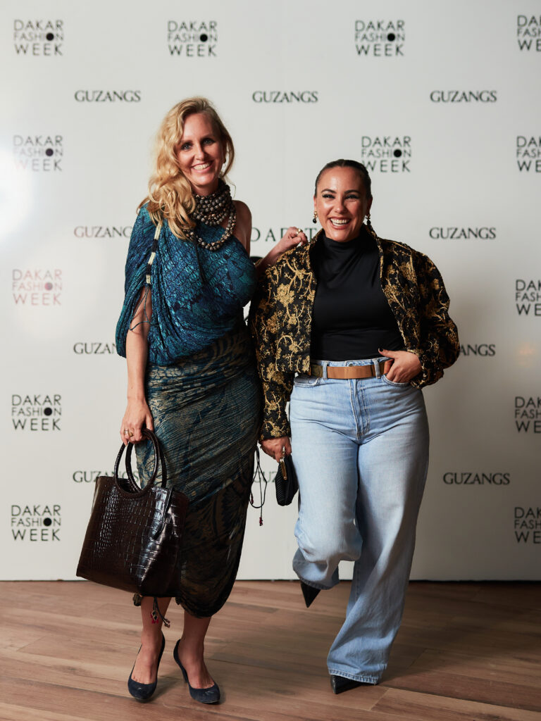 Guest at the Guzangs Experience launch event for Dakar Fashion Week’s 25th edition in Dakar — photographed by Alexander Gandaho