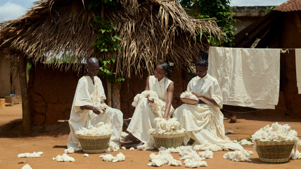 At BAKUS ORAYA, Cotton in Its Final State 1 At BAKUS ORAYA, Cotton in Its Final State SAVI9778