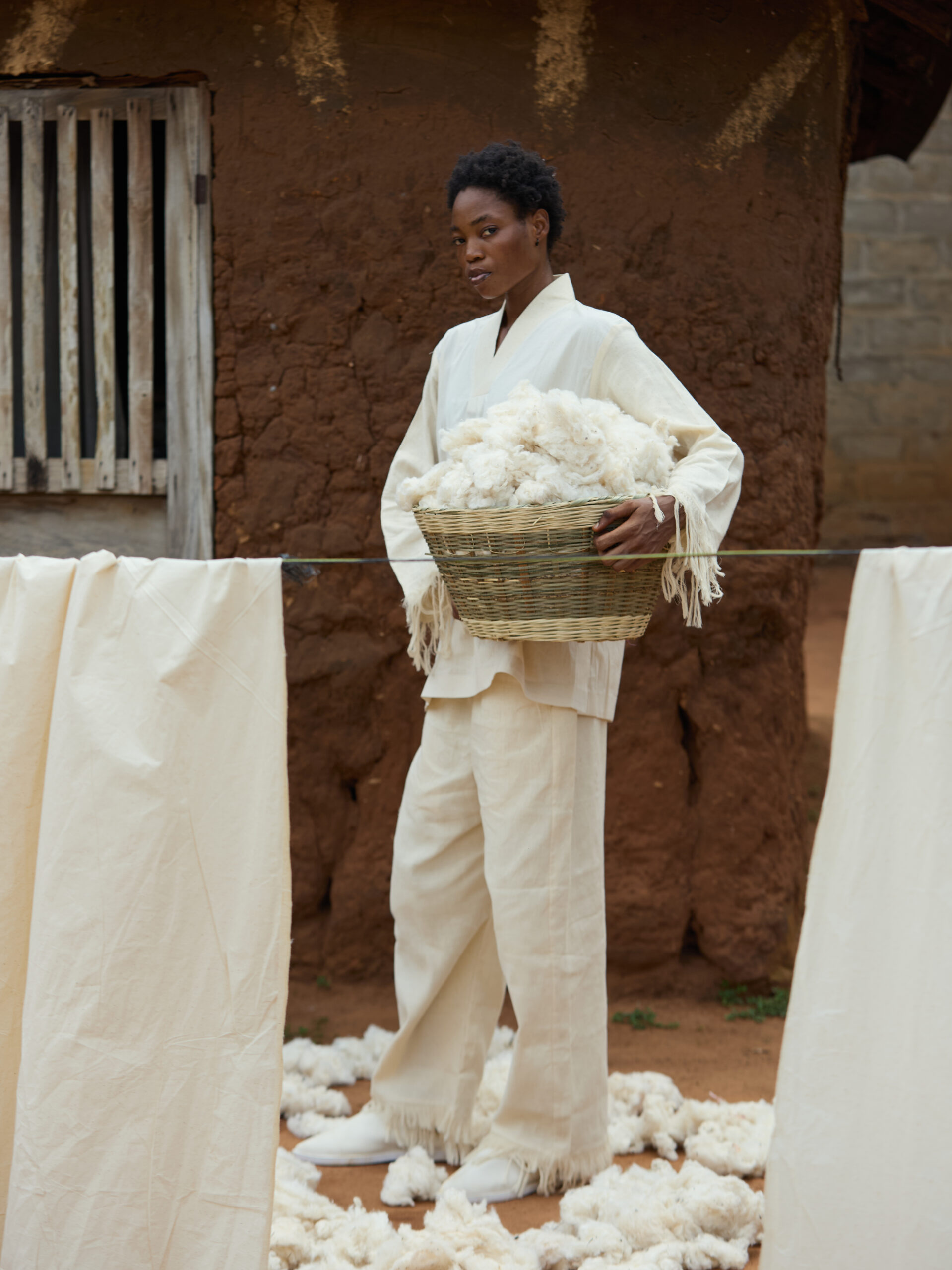 At BAKUS ORAYA, Cotton in Its Final State 13 Look 10 — Coton Brut, final passage.