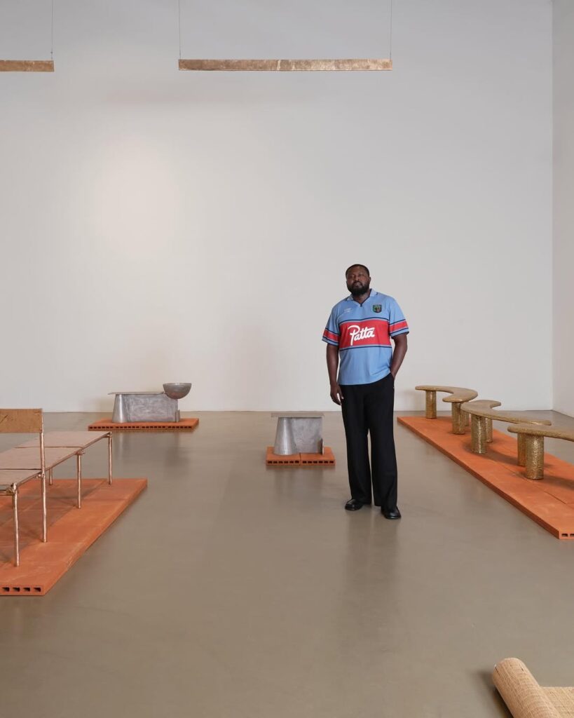 Work by Nifemi Marcus-Bello on view at Tiwani Contemporary, Lagos