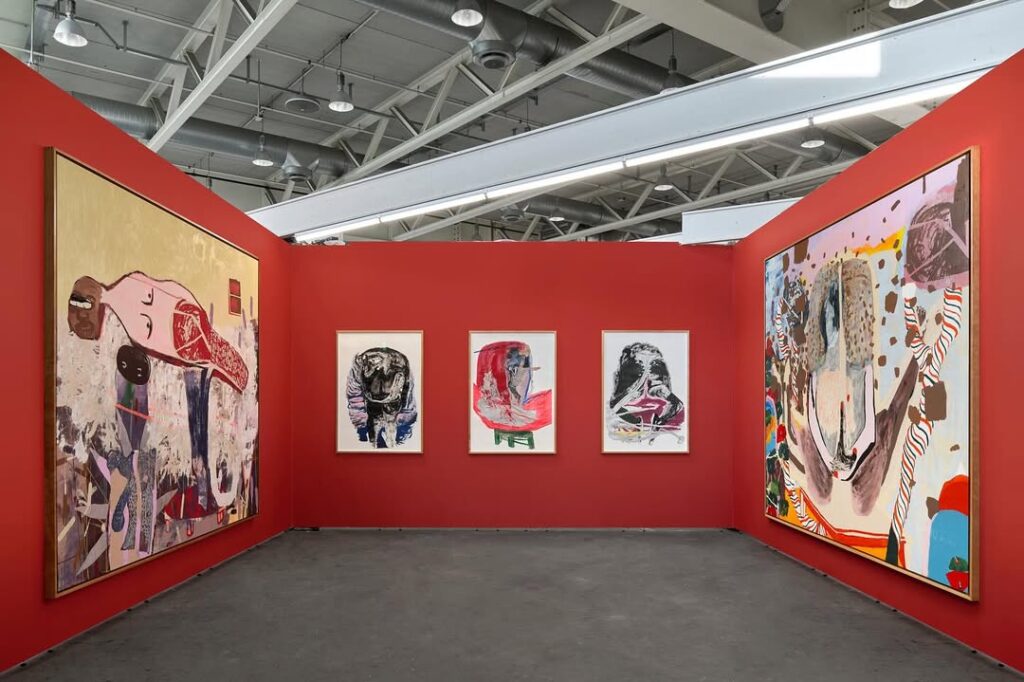 Tiwani Contemporary’s solo booth presenting works by Virginia Chihota at Liste Art Fair Basel