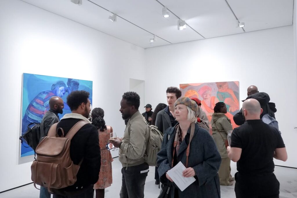 Opening of Tita Berhanu’s solo exhibition Love Is A Practice at Tiwani Contemporary, London