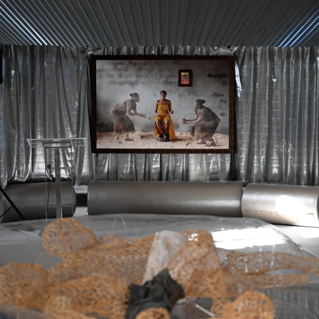 Inside the Most Compelling African Pavilions at the 2026 Venice Biennale 1 Installation view of Simba Moto! (Seize the Fire!), the DRC pavilion at the 2026 Venice Biennale, Scuola Grande di San Marco