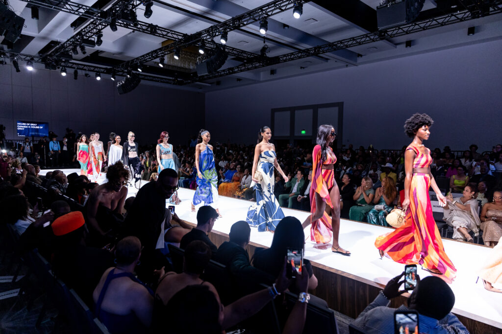 Diarra Bousso Builds Fashion From Mathematics, Technology, and Craft 4 Diarrablu designs on the runway at the NAACP Image Awards