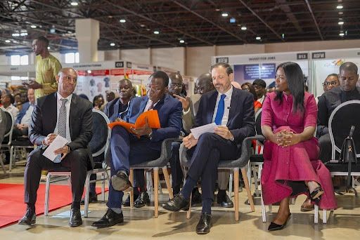 Africa Grows the Cotton. A Dakar Gathering Asks Who Profits. 4 Officials and industry stakeholders seated during the opening of ASFW Dakar 2026