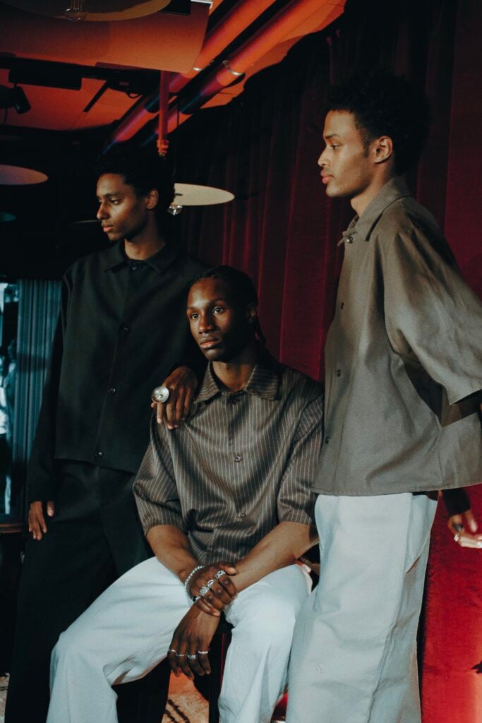 The First Release: TEMESGEN's Second Chapter 3 TEMESGEN The First Release: earth-toned look with refined construction from the Stockholm-based label, photographed by Zarin Tasnim
