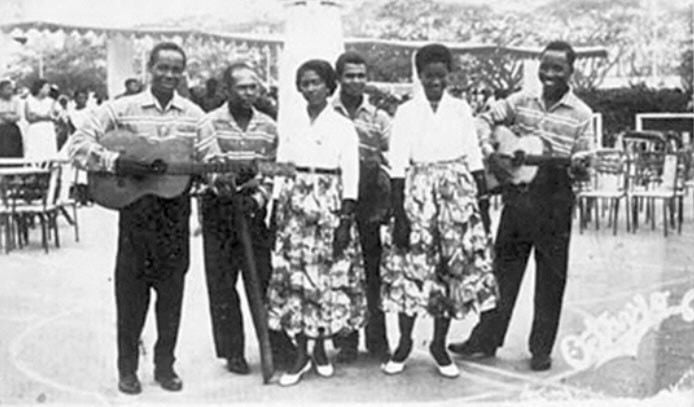 In Mwangola, Gelmira Gourgel Exhibits the Music That Fueled Angola's Independence 3 The Angolan band Ngola Ritmos, pioneers of revolutionary Semba music