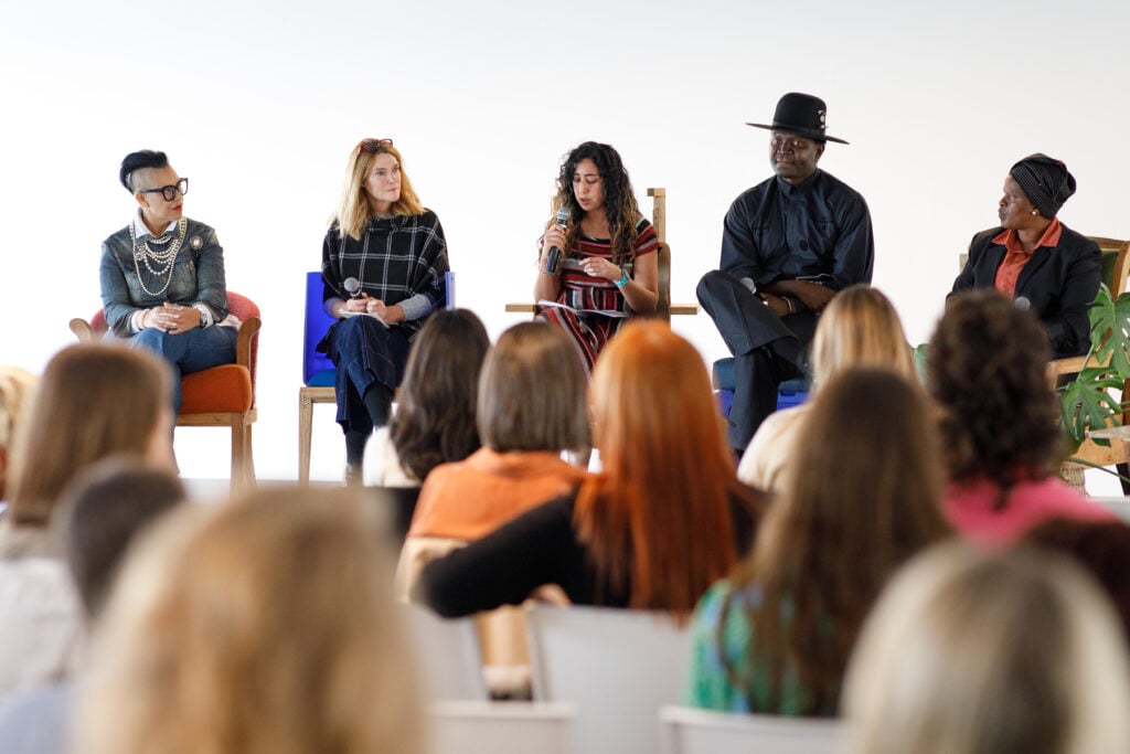 Who Gets to Write the Future of Fashion? 1 Africa Textile Talks 2025 Day 1: attendees and speakers gathered at the Cape Town textile futures event convened by Twyg