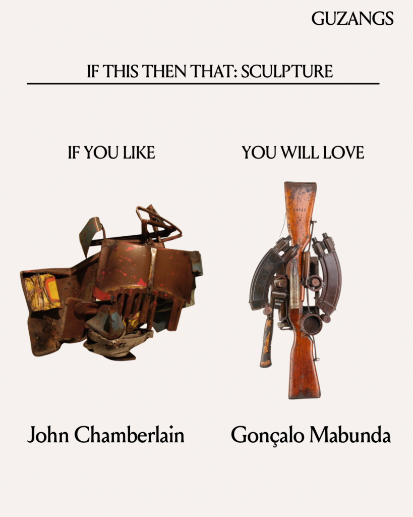 Home 7 If This Then That: Sculpture — John Chamberlain → Gonçalo Mabunda