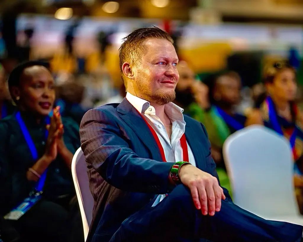Håvar Bauck, co-founder of the African travel-technology company HotelOnline, photographed in portrait