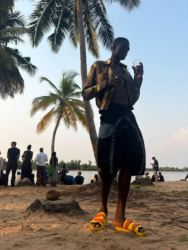Why Artists Keep Returning to Grand-Popo 2 Multidisciplinary artist Joshua Gbengene in Grand-Popo, Benin