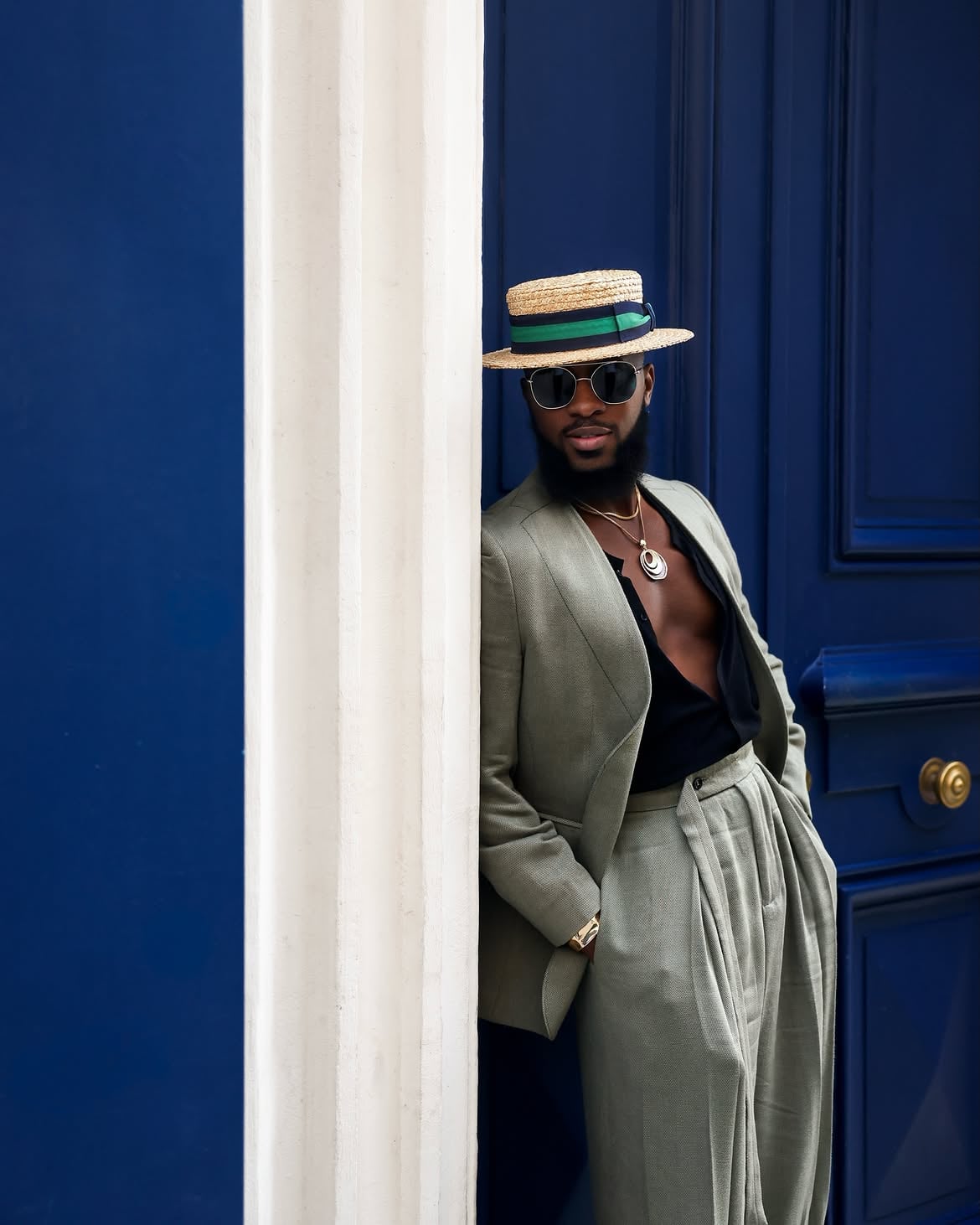Akin Faminu on Style, Taste and the Things He Returns To 10 Akin Faminu on Style, Taste and the Things He Returns To A Man and his Champagne for Paris Fashion Week . PAZ SS27 Wearing @emmykasbit photographe 2