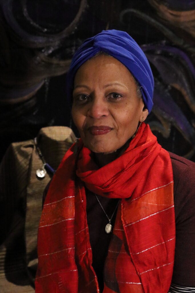 Portrait of Sudanese jewellery designer Nasra Mamoun