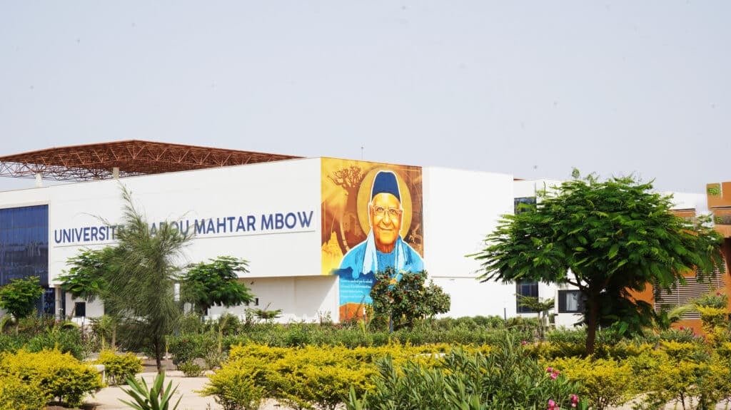 Who Made the Welcome 2 The campus of Universite Amadou Mahtar Mbow in Diamniadio, Senegal, where new blocks will house Dakar 2026 athletes before becoming student accommodation
