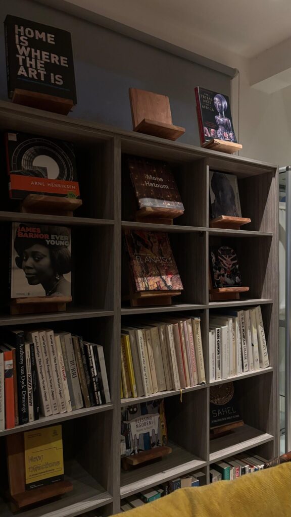 How Lusaka Moves 2 The library at the Lusaka Contemporary Art Centre.
